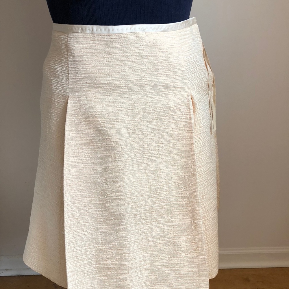 Marc Jacobs Shell Pink Slub Skirt 8